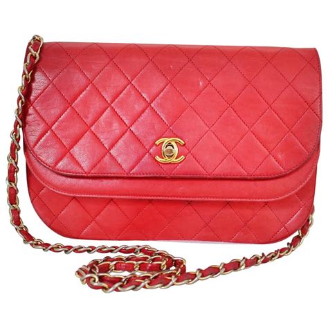 chanel purses red|chanel purses red crossbody.